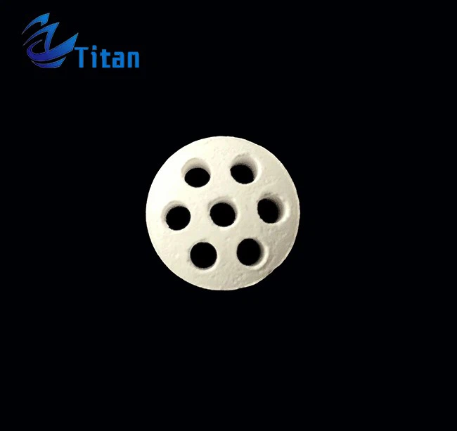 Alumina Ceramic Ball With Hole Perforated Ball For Filling