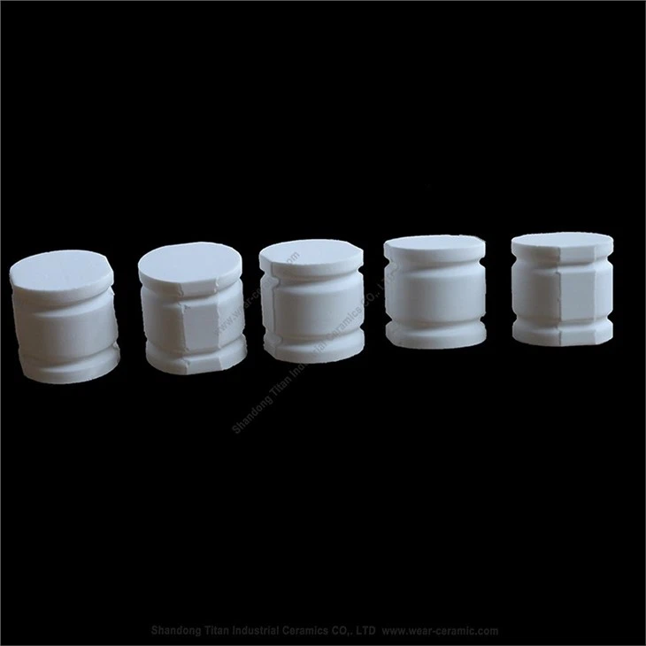 Ceramic Cylinder With Grooves