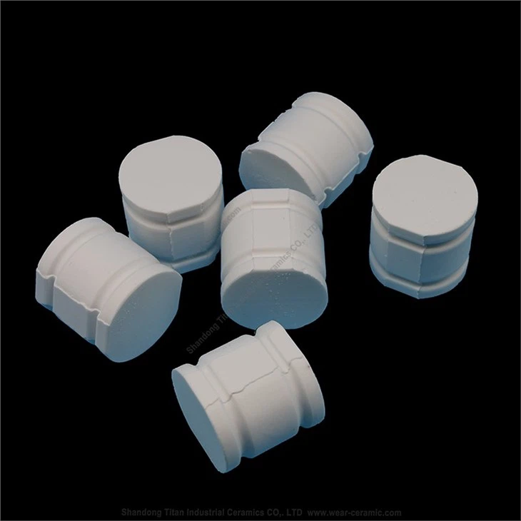 Ceramic Cylinder With Grooves