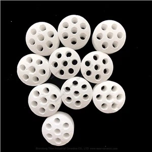 Bola cerâmica de alumina com bola perfurada para enchimento