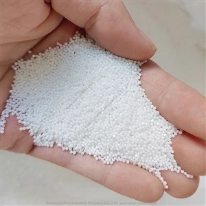 Tamanho de partícula 1.{1}}mm Conta de zircônio