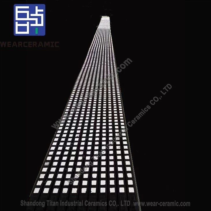 Abrasive Resistant Rubber Alumina Ceramic Conveyor