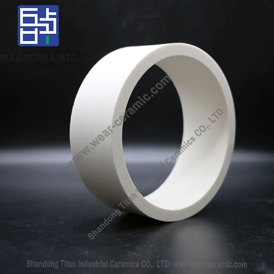 Tubo revestido de cerâmica de alumina