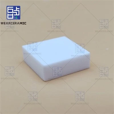 Ladrilhos quadrados de cerâmica de alumina resistentes ao desgaste de 15 mm-|Placas de revestimento industrial