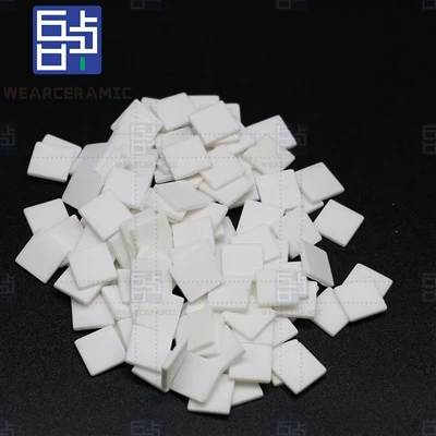 Telha de alumina resistente ao desgaste