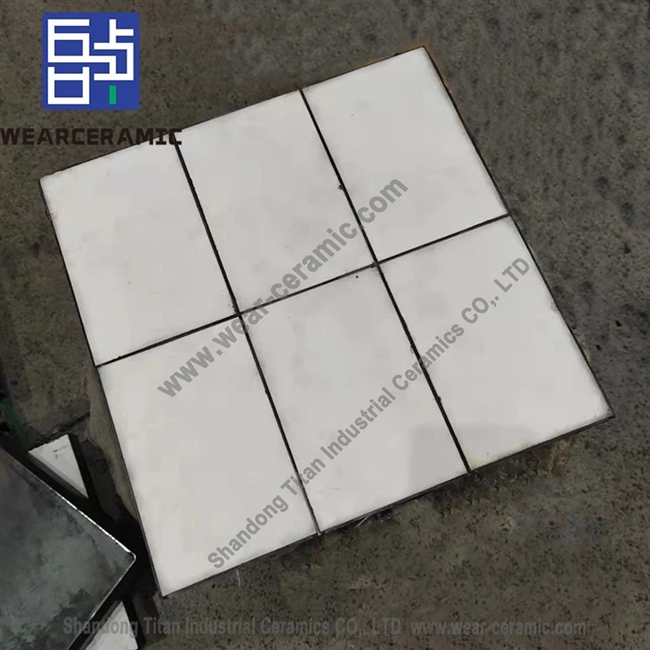 Wear Resistant Ceramic Tile Plate For Mining